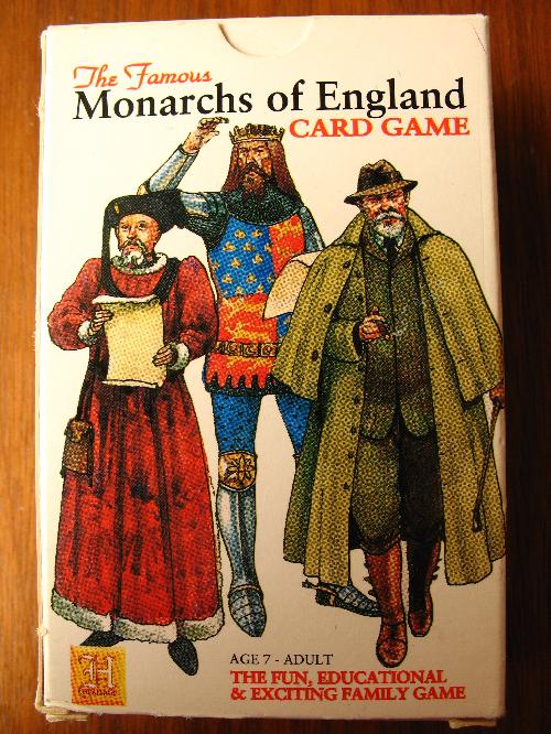 Picture of 'The Famous Monarchs of England Card Game'