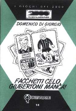 Picture of 'Facchetti celo, Giubertoni manca'
