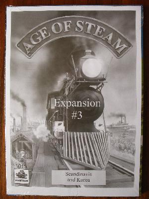 Picture of 'Age of Steam Expansion #3  Skandinavia and Korea'
