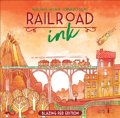 Bild von 'Railroad Ink: Blazing Red Edition'