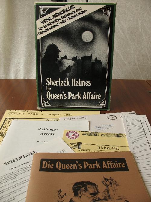 Picture of 'Sherlock Holmes Queenspark Affaire'