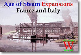 Picture of 'Age of Steam Expansions: France and Italy'