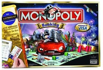 Picture of 'Monopoly Banking Powered by Visa'
