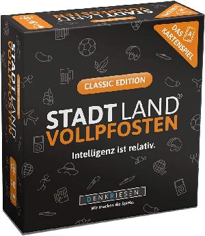 Picture of 'Stadt Land Vollpfosten: Intelligenz ist relativ – Das Kartenspiel'